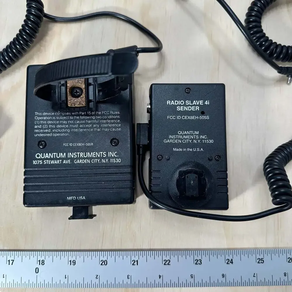 Quantum Instruments Radio Slave 4 & 4i Wireless Flash Trigger Set